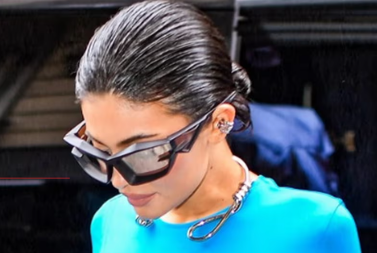 Kylie Jenner wearing Givenchy Giv Cut sunglasses
