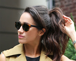 Meghan Markle rocking Ralph Lauren - Wimbledon Edition PH4099 sunglasses