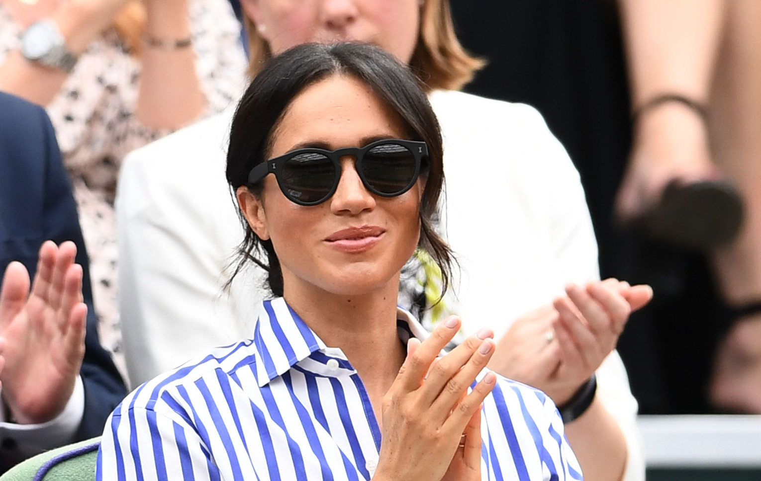 Meghan Markle rocking Ray-Ban - Wayfarer sunglasses