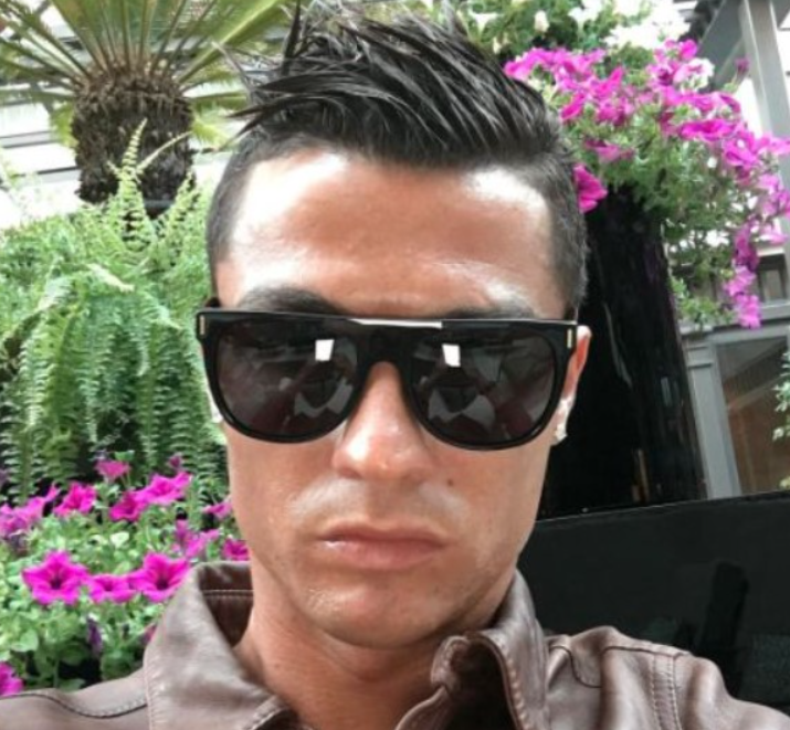 celebrity Christiano Ronaldo sunglasses - Tom Ford