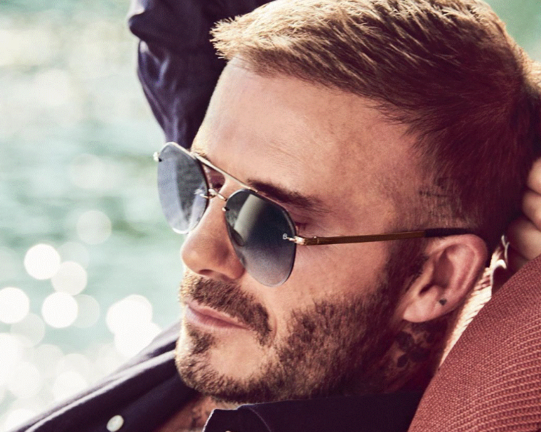 David Beckham's sunglasses