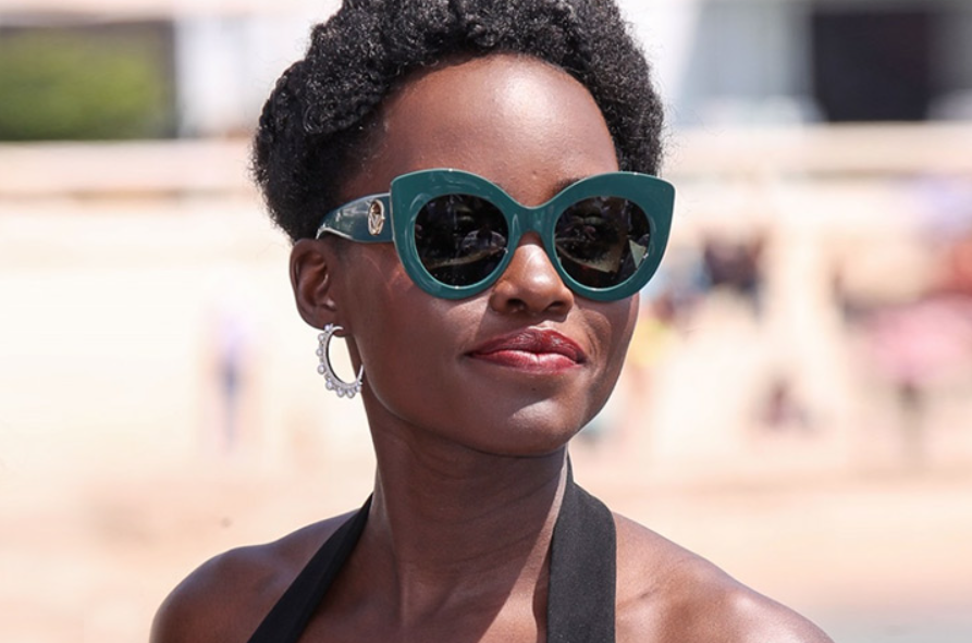celebrity Lupita Nyong'o fashion sunglasses - Fendi