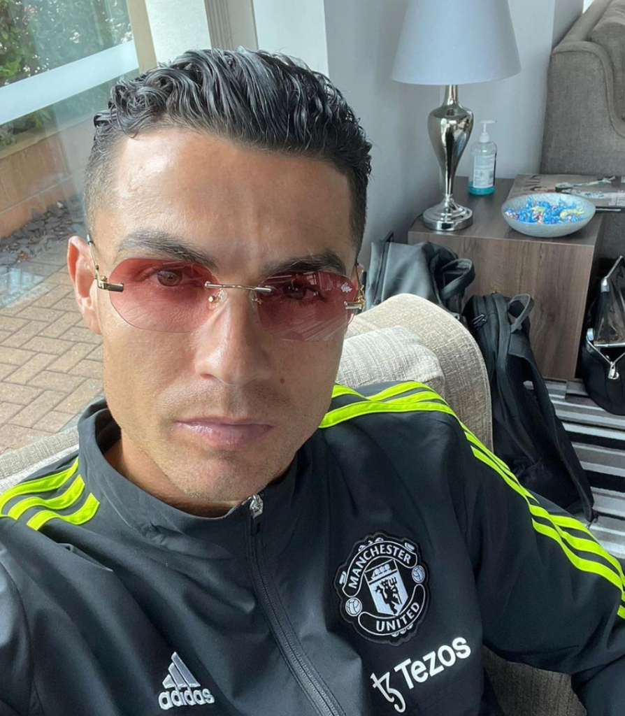 Christiano Ronaldo sunglasses